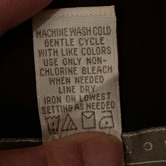 Norton McNaughton NWT Maggngcm Tuxedo Black Straight Wide Leg Sz 16.Machine Wash - Picture 11 of 14